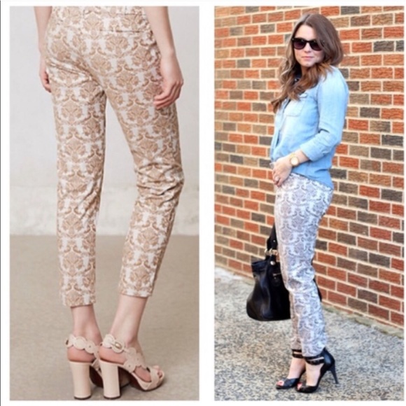 Cartonnier Charlie Ankle Brocade Pant - Picture 2 of 5